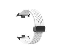 EMAIGlPO Correa de silicona compatible con for Redmi watch 4/8 Pro, Correa deportiva con hebilla for Mi band 8 pro, accesorios de pulsera transpirables(White,For Xiaomi 8Pro)