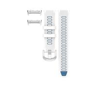 EMAIGlPO Correa de silicona de dos tonos compatible con la correa deportiva for Huawei Watch D2.(White 1)