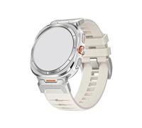 EMAIGlPO Correa de silicona sin huecos compatible con for Samsung Galaxy Watch Ultra de 47 mm, correa de goma compatible con for GALAXY ULTRA de 47 mm, pulsera deportiva