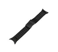 EMAIGlPO Correa de titanio apta for Google Pixel Watch 3, 45mm, accesorios reemplazados, pulsera for hombre apta for GOOGLE PIXEL3, banda de negocios de Metal de 45MM(Black)