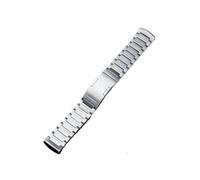 EMAIGlPO Correa de titanio apta for Huawei Watch 4 Pro, pulsera de Metal sin huecos apta for Huawei Watch 4 Pro, banda de negocios for hombres(Silver)