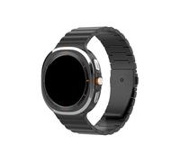 EMAIGlPO Correa de titanio apta for Samsung Galaxy Watch Ultra 47mm, correa de negocios for hombre apta for GALAXY WATCH 47MM ULTRA sin huecos, Correa(Black)