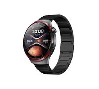 EMAIGlPO Correa de titanio compatible con for Huawei GT5 Pro, 46mm, reloj 4 Pro, correa con cierre de 22mm, compatible con for Amazfit T-REX 3 Balance Oneplus 2R(Black,22mm)