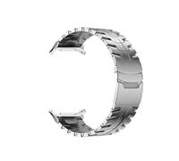 EMAIGlPO Correa de titanio compatible con for Samsung Galaxy Watch 7 Ultra 47 mm Correa de acero compatible con pulsera for Galaxy Watch 7 Ultra(Silver)