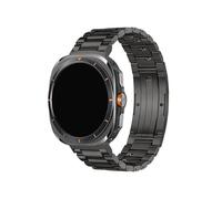 EMAIGlPO Correa de titanio compatible con for Samsung Galaxy Watch 7 Ultra de 47 mm Correa de metal compatible con for Galaxy Watch 7 Ultra Pulsera de liberación rápida(Grey-Quick Fit)