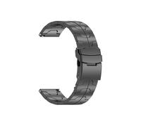 EMAIGlPO Correa de titanio de 22mm compatible con for Huawei Watch GT5 GT4 de 46mm, correa de reloj 4/4 Pro compatible con for Amazfit Balance GTR 4 3 2, pulsera de negocios(Black,22mm watch band)
