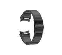 EMAIGlPO Correa de titanio de ajuste rápido compatible con for Samsung Galaxy Watch 6, 5, 4, compatible con pulseras clásicas de 47, 43, 42, 46 mm y Pro de 45 mm for 6, 40 y 44 mm(Black)