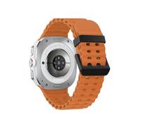 EMAIGlPO Correa deportiva de silicona compatible con for Samsung Galaxy Watch 7 Ultra de 47 mm, correa de bucle suave y transpirable, sin espacios, pulsera compatible con for Galaxy 7 ULTRA de 47 mm