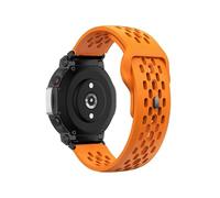 EMAIGlPO Correa deportiva de silicona transpirable, compatible con for Amazfit T-REX 3 y 2.(Orange,For Amazfit T-REX 2Ultra)
