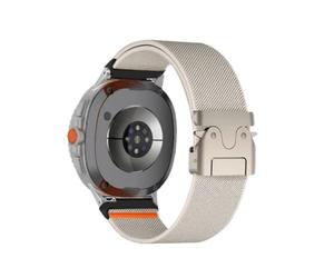 EMAIGlPO Correa elástica de nailon trenzado for Samsung Galaxy Watch 8 Ultra 2 / Galaxy 8 Classic 46 mm / 8 40 44 mm(StarS,For 8-40 44m)