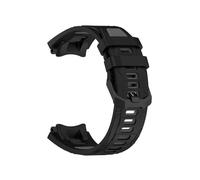EMAIGlPO Correa/estuche de silicona aptos for el kit de reemplazo del reloj for Huami Amazfit T-Rex 3(Black Gray)