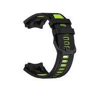 EMAIGlPO Correa/estuche de silicona aptos for el kit de reemplazo del reloj for Huami Amazfit T-Rex 3(Black Green)