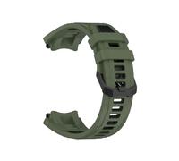 EMAIGlPO Correa/estuche de silicona aptos for el kit de reemplazo del reloj for Huami Amazfit T-Rex 3(Green Black)