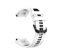 EMAIGlPO Correa/estuche de silicona aptos for el kit de reemplazo del reloj for Huami Amazfit T-Rex 3(White Black)