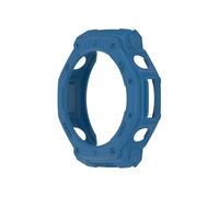 EMAIGlPO Correa/estuche de silicona aptos for el kit de reemplazo del reloj for Huami Amazfit T-Rex 3(Blue shell)
