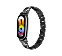 EMAIGlPO Correa for Xiaomi Mi Band 8 9 Material Acero Inoxidable Pulsera Metálica