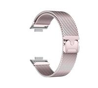 EMAIGlPO Correa milanesa compatible con for Huawei Watch Fit 3 2 1, repuesto de pulsera de metal(Pink,For huawei fit)