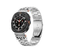 EMAIGlPO Correas de acero blindadas compatibles con la correa de metal del for Samsung Galaxy Watch Ultra.(Silver)