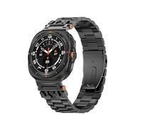 EMAIGlPO Correas de acero blindadas compatibles con la correa de metal del for Samsung Galaxy Watch Ultra.(Black)