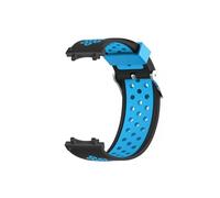 EMAIGlPO Correas de pulsera de silicona con herramienta compatible con for Huami Amazfit T-Rex 3, pulsera deportiva, correa de reloj apta for Xiaomi/Huami Amazfit T-Rex 3 Correa(Black blue)