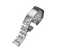 EMAIGlPO Correas de reloj de acero inoxidable compatibles con for Omega 300 Speedmaster Planet Ocean, pulsera for hombre.(9 silver,22mm)