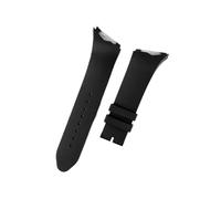 EMAIGlPO Correas de reloj de silicona aptas for correa de reloj for Hamilton serie Adventure H246551 H246150 aptas for Elvis Presley Black Man Correa 25mm(Black-None)