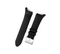 EMAIGlPO Correas de reloj de silicona aptas for correa de reloj for Hamilton serie Adventure H246551 H246150 aptas for Elvis Presley Black Man Correa 25mm(Black-steel)