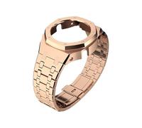 EMAIGlPO Kit de modificación Gen4 Gen5 apto for Casioak GA-2100 GMA-S2100 Mod Caja de metal de acero inoxidable Tornillo Bisel Correa apta for GA-2110 GA-B2100(Rose Gold,For GAB2100)