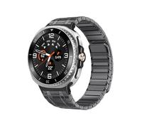 EMAIGlPO Pulsera de acero inoxidable compatible con for Samsung Galaxy Watch 8 de 40/44 mm y correa clásica de 8 mm.(Gray,For Galaxy 8 Classic 46mm)