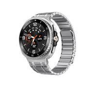 EMAIGlPO Pulsera de acero inoxidable compatible con for Samsung Galaxy Watch 8 de 40/44 mm y correa clásica de 8 mm.(Silver,For Galaxy 8 44mm 40mm)