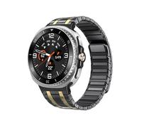 EMAIGlPO Pulsera de acero inoxidable compatible con for Samsung Galaxy Watch 8 de 40/44 mm y correa clásica de 8 mm.(Gray gold,For Galaxy 8 Classic 46mm)