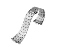 EMAIGlPO Pulsera de acero inoxidable sólido apta for Tissot PRX serie 35MM/40MM interfaz dedicada piezas de repuesto de correa de reloj de moda(Silver logo,40mm-12mm)