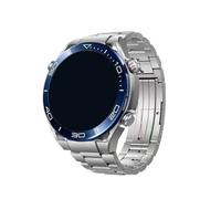 EMAIGlPO Pulsera de eslabones de titanio de 22mm compatible con for Huawei Watch GT 54 46mm 3 Pro /GT5 Correa compatible con for Samsung galaxy 3 45mm/Gear S3 Band(Sliver,For Galaxy 3 45mm)