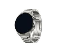 EMAIGlPO Pulsera de eslabones de titanio de 22mm compatible con for Huawei Watch GT 54 46mm 3 Pro /GT5 Correa compatible con for Samsung galaxy 3 45mm/Gear S3 Band(Titanium,For Huawei GT2 46mm)