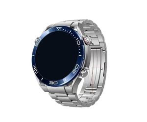 EMAIGlPO Pulsera de eslabones de titanio de 22mm compatible con for Huawei Watch GT 54 46mm 3 Pro /GT5 Correa compatible con for Samsung galaxy 3 45mm/Gear S3 Band