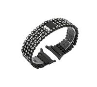 EMAIGlPO Pulsera de metal con diamantes for mujer apta for Samsung Watch 7 Ultra 47 mm Correa de acero inoxidable apta for Galaxy 7 Ultra 47 mm SIN correa de reloj Gap(Black)