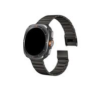 EMAIGlPO Pulsera de titanio apta for Samsung Galaxy Watch Ultra 7 47mm correa de negocios for hombres apta for SAMSUNG ULTRA 7 47MM sin espacios(Grey)