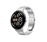 EMAIGlPO Pulsera de titanio de negocios for hombres apta for Google Pixel Watch 3 45 mm Correa de lujo Accesorios reemplazados aptos for Pixel Watch 3 45 mm Banda de metal(Silver silver)