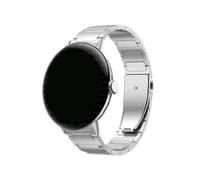 EMAIGlPO Pulsera de titanio de negocios for hombres apta for Google Pixel Watch 3 45 mm Correa de lujo Accesorios reemplazados aptos for Pixel Watch 3 45 mm Banda de metal(Silver silver)