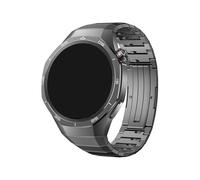 EMAIGlPO Solo apto for la correa de reloj de negocios de titanio for Huawei Gt5pro de 46 mm(2-Black)