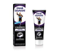 Email Diamant - Pasta de dientes Carbono - Blanco instantáneo y duradero - Uso diario - 75 ml - Juego de 4
