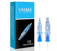 EMALLA ELIOT 20pcs 1214RLL Agujas de Tatuar #12 14RLL Round Liner Cartuchos Tattoo Cartridge Needles para Maquina de Tatuar