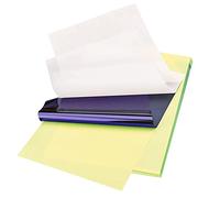 Emalla Papel Transfer Tattoo 20 Hojas Stencil Tattoo Transfer A4 Papel Hectografico para Artista y Principiante