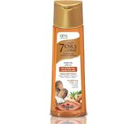 Emami 7 Oils in One Blends - Aceite de karité para el cabello, control de dagas, humedad 200 ml, 100% natural, para brillo, alisado y cuidado, idea para todo tipo de cabello con adhesivo Kajal