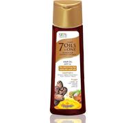 Emami 7 Oils in One Blends Castor Aceite capilar Damage Control 200 ml - Aceite de ricino para cabello fino, sin brillo y encrespamiento | 100% natural, fortalece, engrosa y cuida con Kajal Sticker