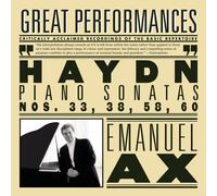 Emanuel Ax Haydn: Piano Sonatas Nos. 33, 38, 58 & 60 (CD) (Importación USA)
