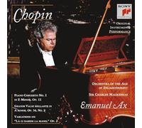 Emanuel Ax - Plays Chopin-Concerto Piano 1/2/Grand