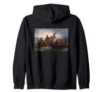Emanuel Leutze Washington Crossing The Delaware Sudadera con Capucha