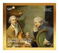 Emanuel Siprutini : Sonates pour violoncelle, op. 6 et 7. Ronco, Vozza.