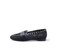 Emanuelle Vee - Glenda Moccasin - Shoes - Mujer - Negro - 37 EU -